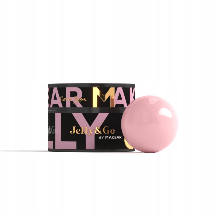 Makear Cover Rose Jelly&Go 50ml JG05 Budujący żel typu galaretka