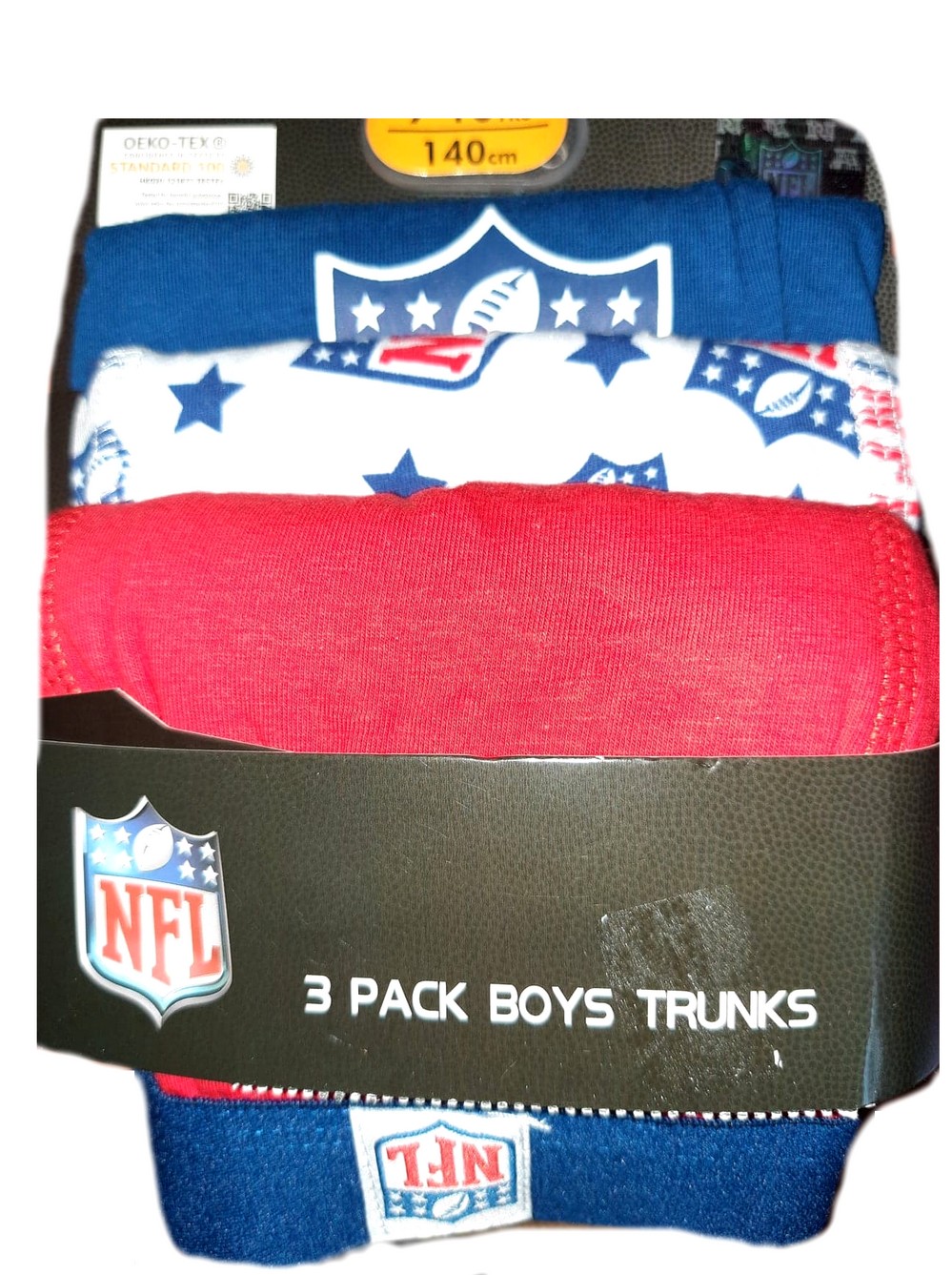 

Bokserki 9-10 lat Primark 140 3 pary Nfl