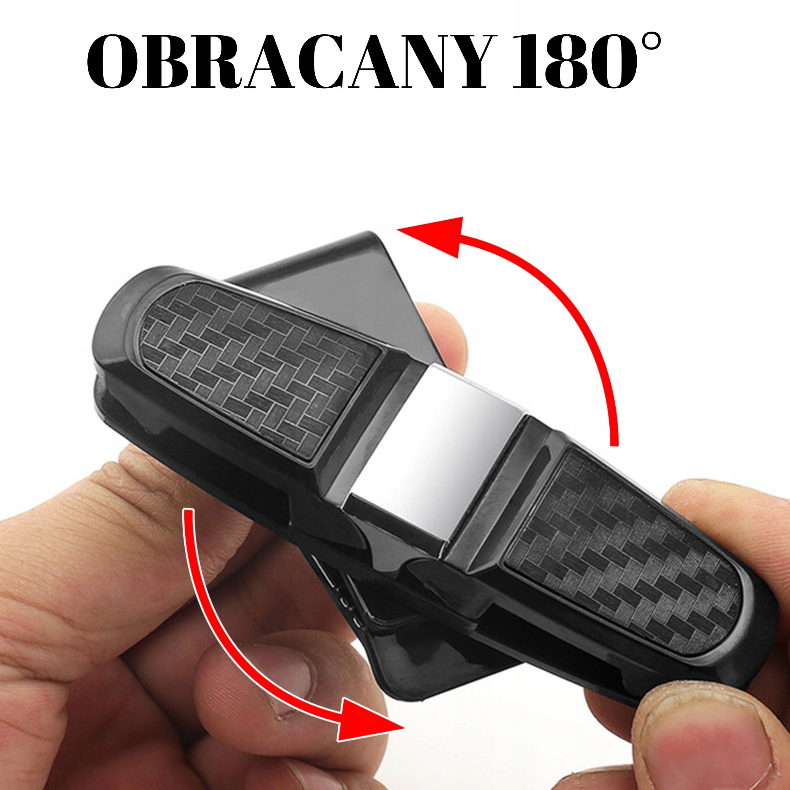 Uchwyt klips na okulary kartę do samochodu auta Producent inny