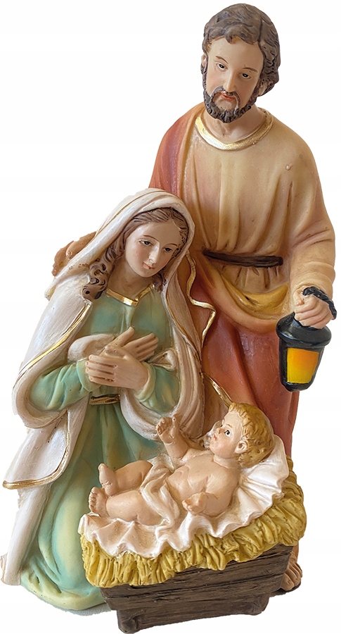 Figurka Svatá Vánoční Rodina *ručně Malovaná* 19 CM Vysoká