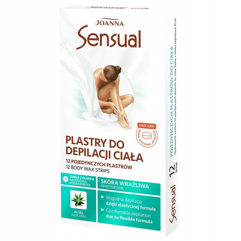 

Joanna Sensual plastry do depilacji skóra wrażliwa