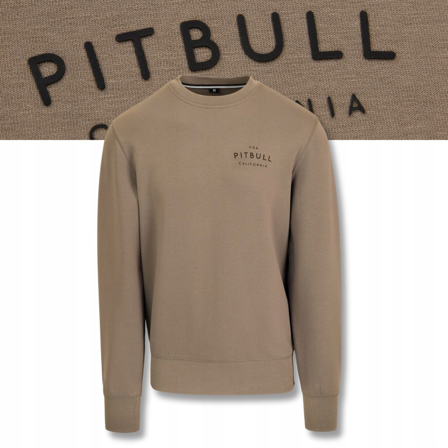 Pánská Mikina Pitbull Sampson Pravidelná Pohodlná bez kapuce