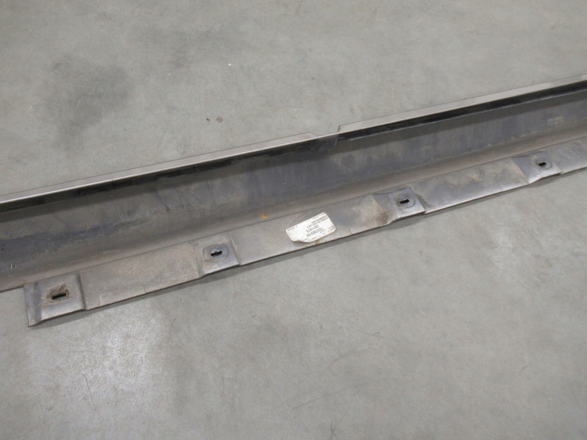 moulding threshold left BMW F01 F02 F04 Kaschmirsilber
