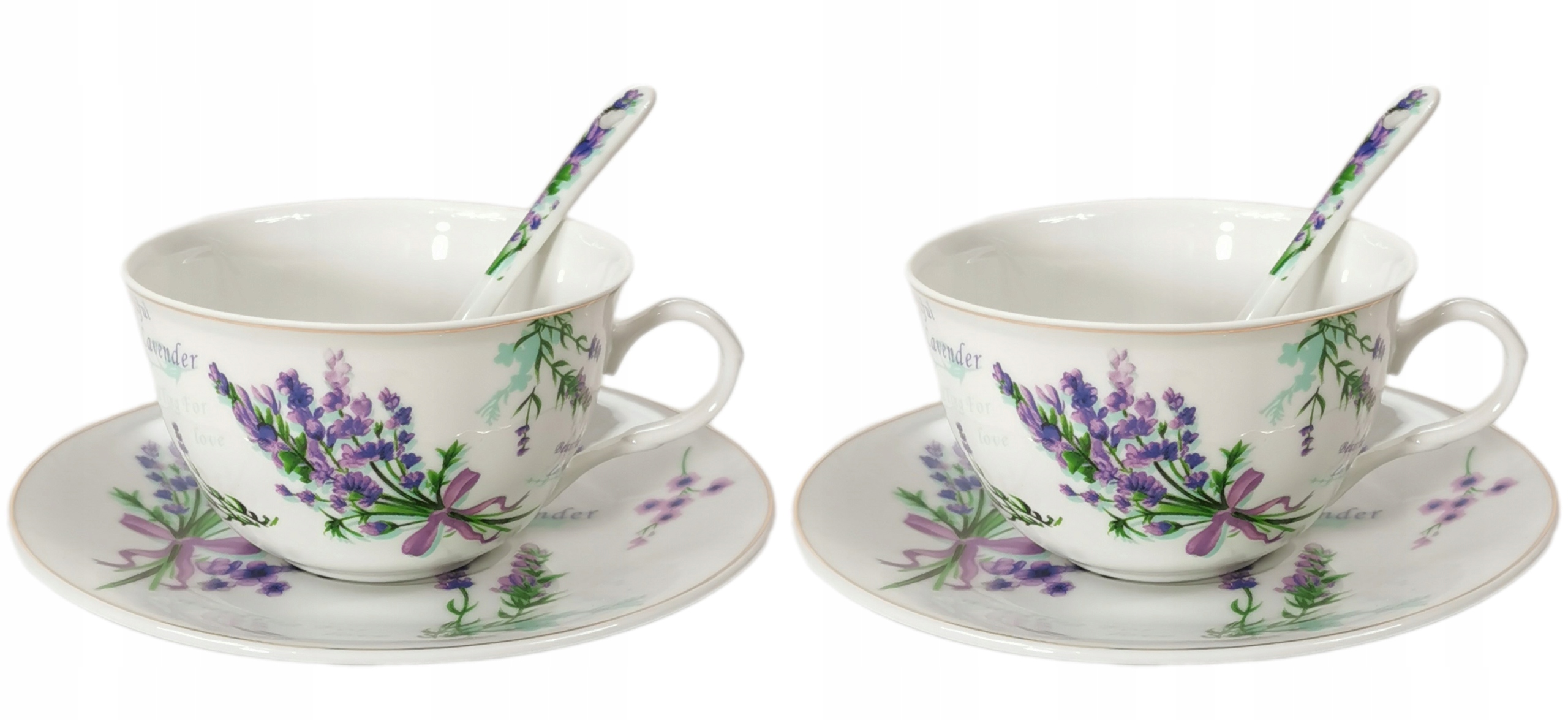 

Filiżanki 230ml. komplet 2 szt. Lawenda