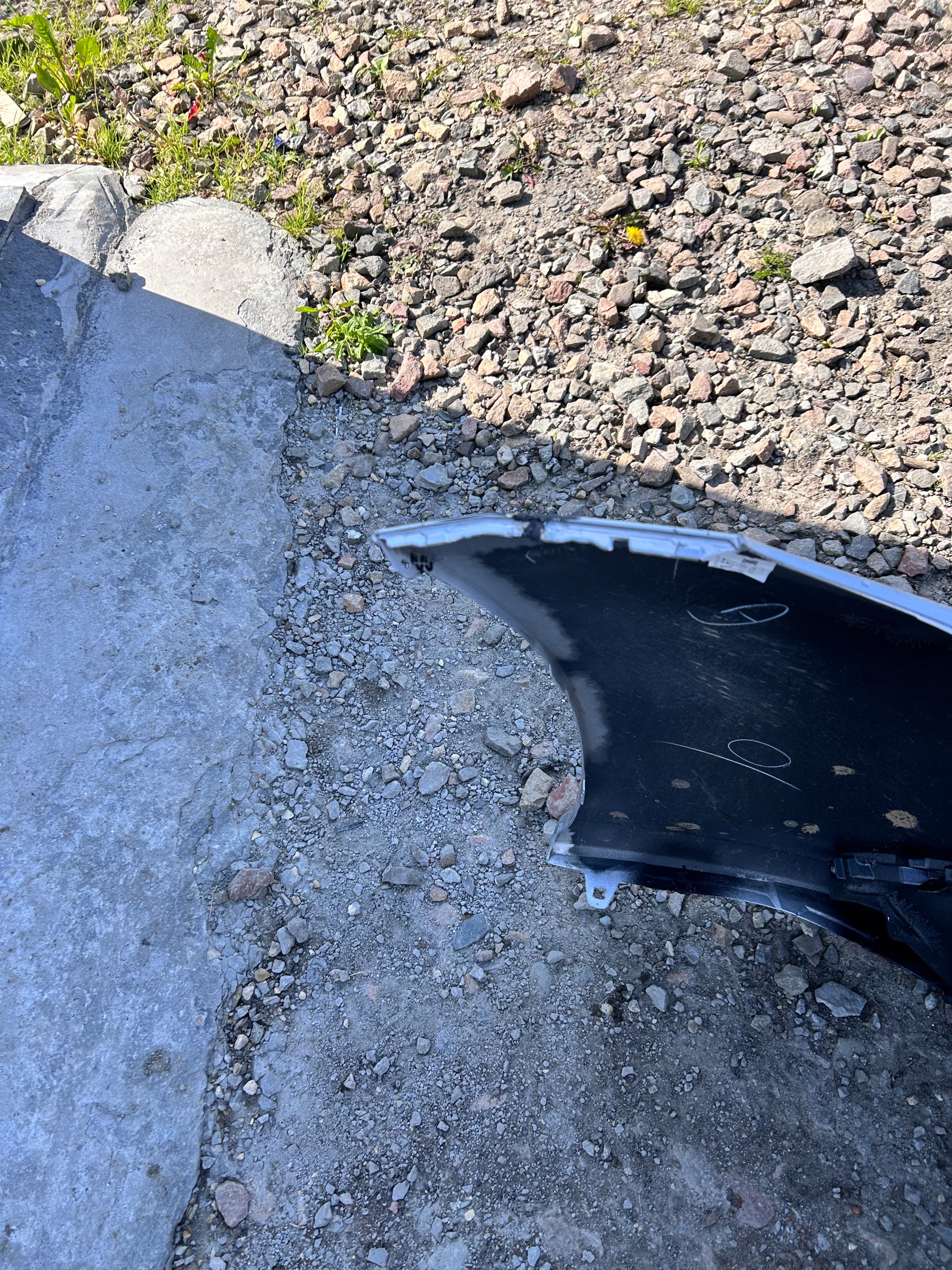 front bumper TOYOTA CAMRY VIII LIFT nr.496