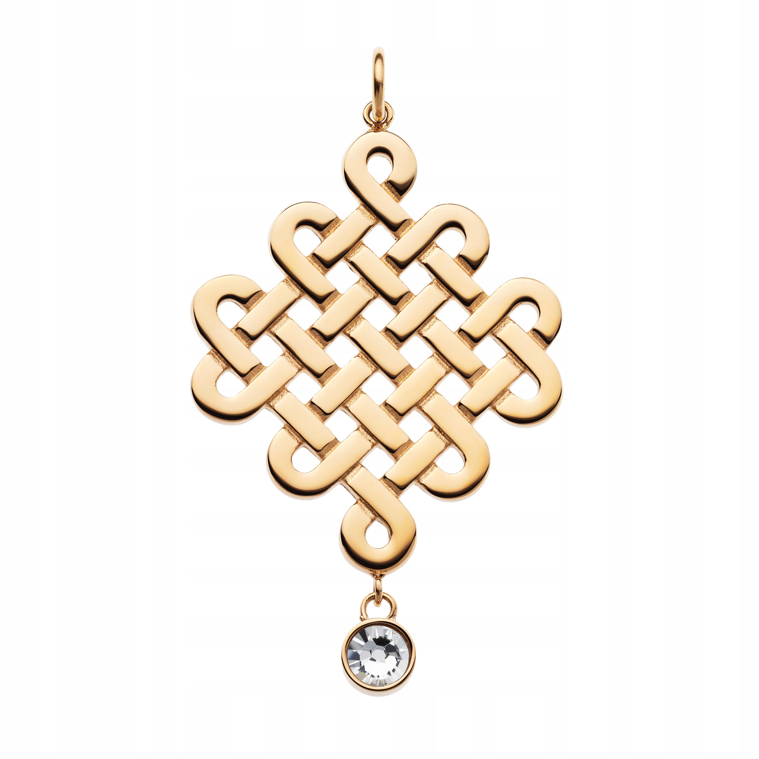 Zlatý Přívěsek s ornamentem Elegantní šperky Ocel