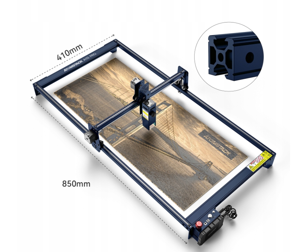 Drukarki 3D Grawer Laserowy ATOMSTACK A10 Pro Producent Atomstack