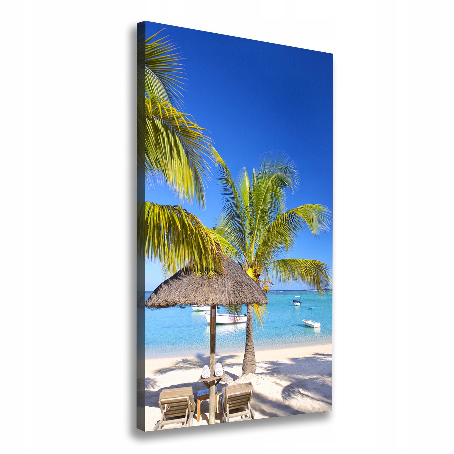 

Foto obraz na płótnie Tropikalna plaża 70x140 cm