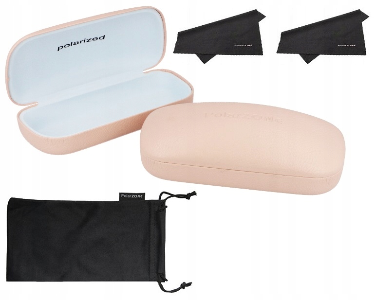 

Etui Na Okulary PolarZONE Różowe Mocne Zestaw