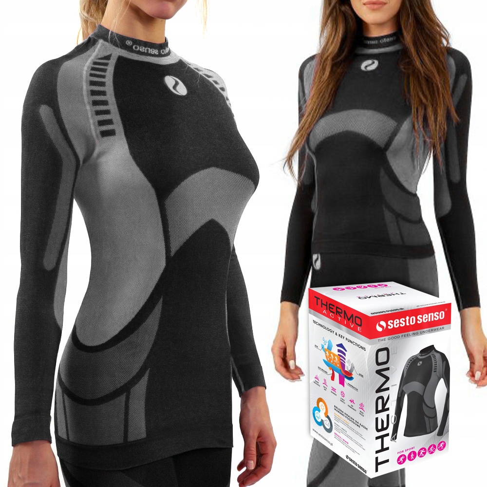 Tričko Termoaktivní dámské teplé termoprádlo Sesto Senso XL