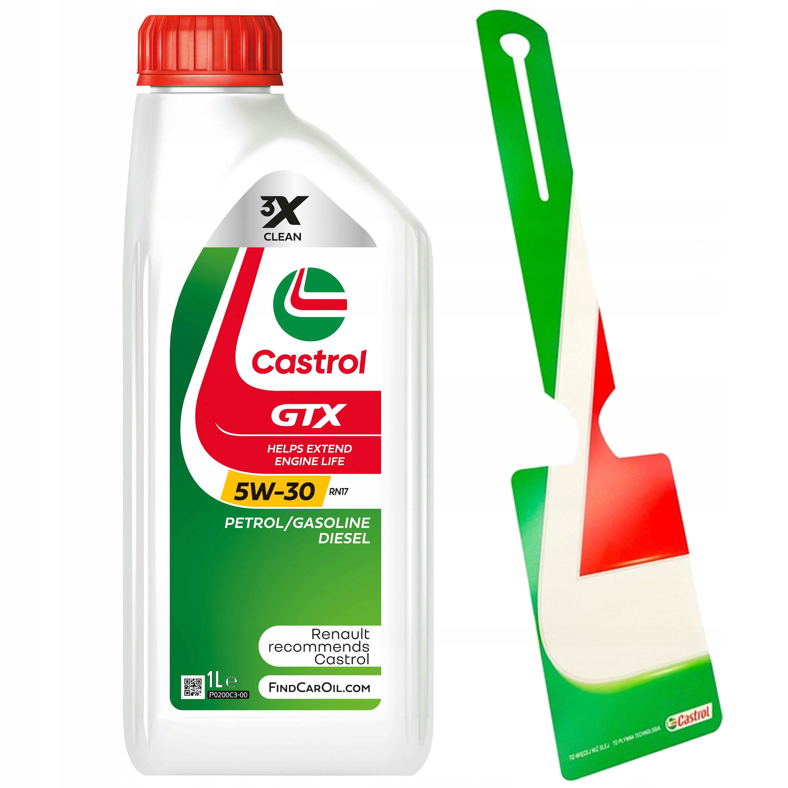 Castrol Olej Silnikowy Gtx 5W-30 RN17 1L Zawieszka Serwisowa