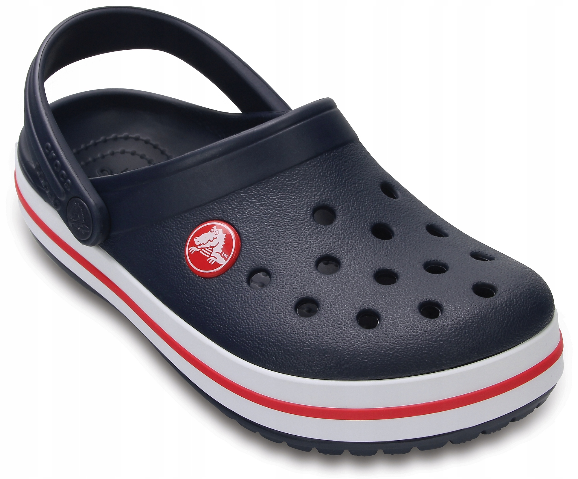 Klapki Crocband Clog navy red C4 (19-20) Rozmiar 19.5