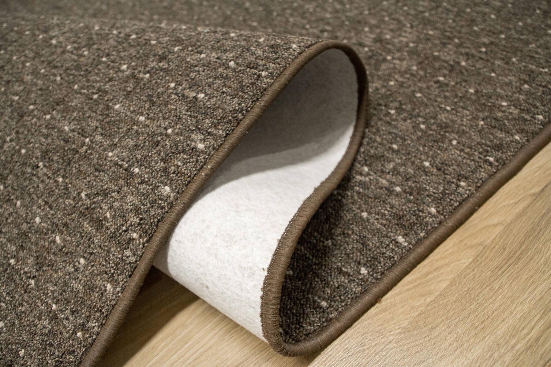 DYWAN PĘTELKOWY BRĄZ BEŻ W KRATKĘ NA FILCU DO POKOJU ZEMBLA 200x300 cm EAN (GTIN) 5905811382169