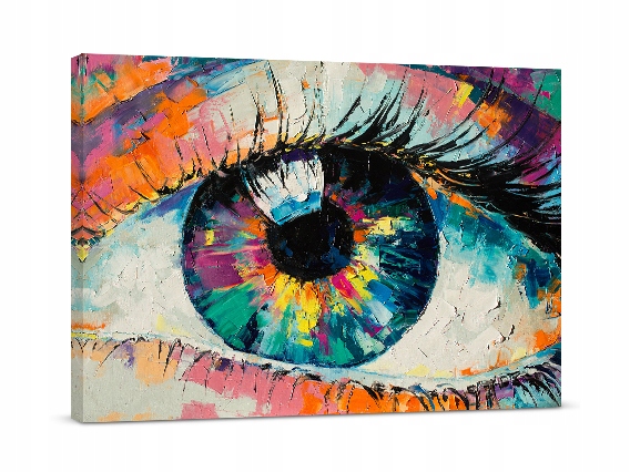 

Fotoobraz Oko sztuka Modern Art 100x70 cm