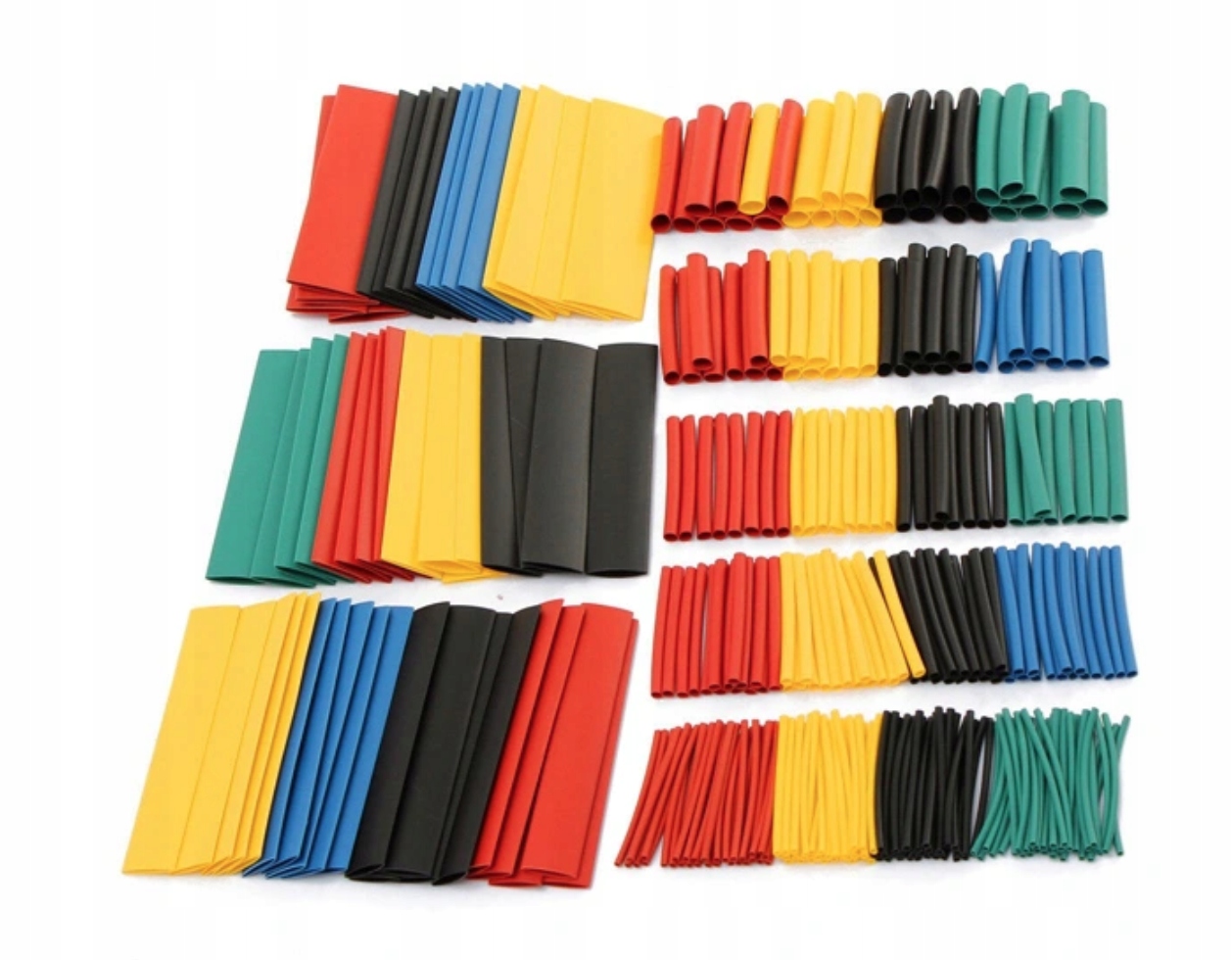 

Zestaw rurek termokurczliwych 328 sztuk.