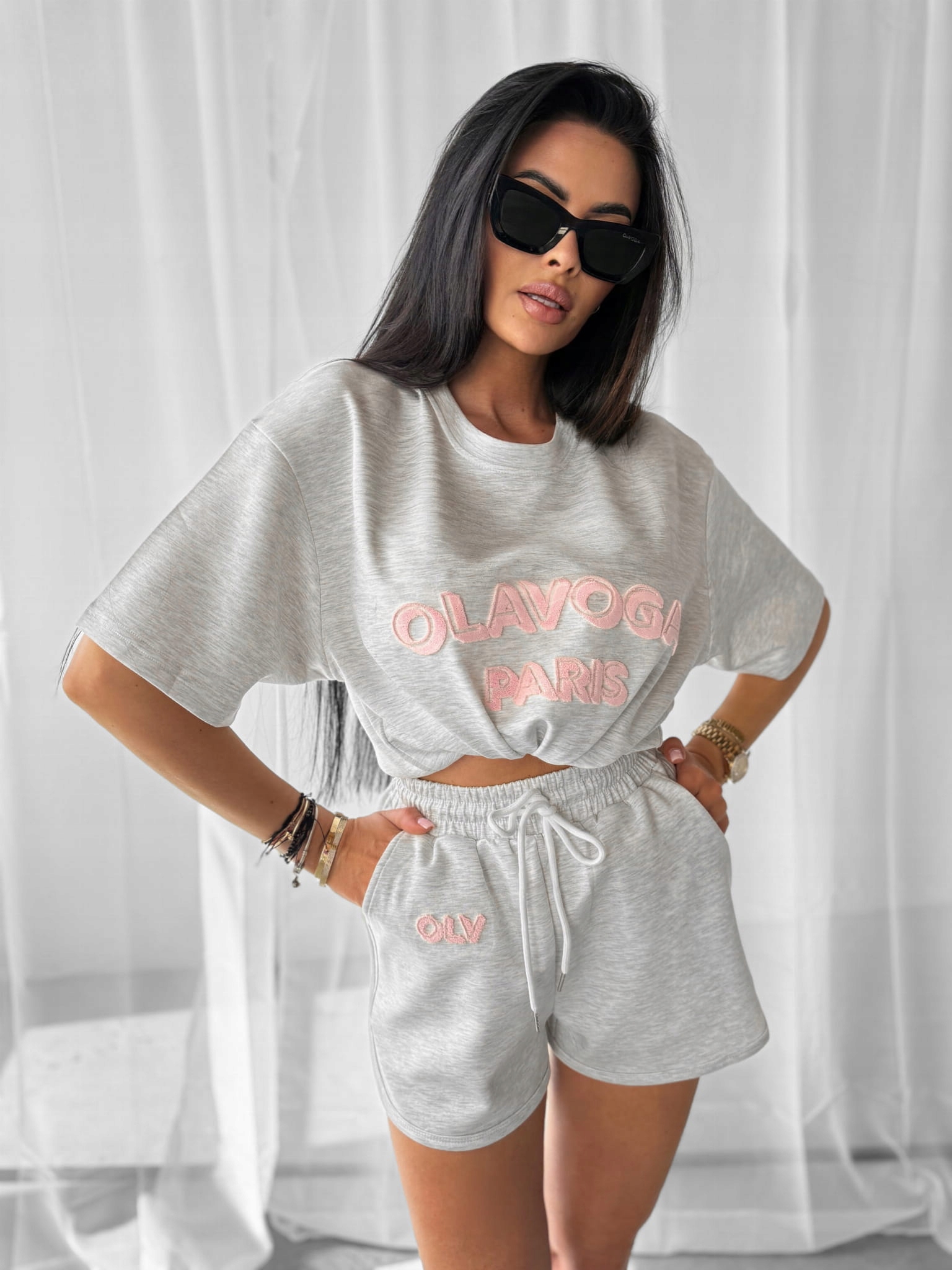 Dámský Komplet Cozy O La Voga Šedý M