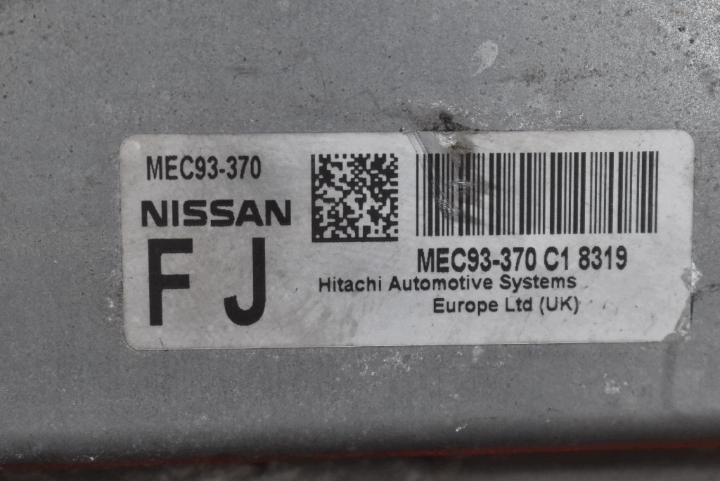 Centralina computer Motore MEC93-370 NISSAN QASHQAI 1 e J10 06-10