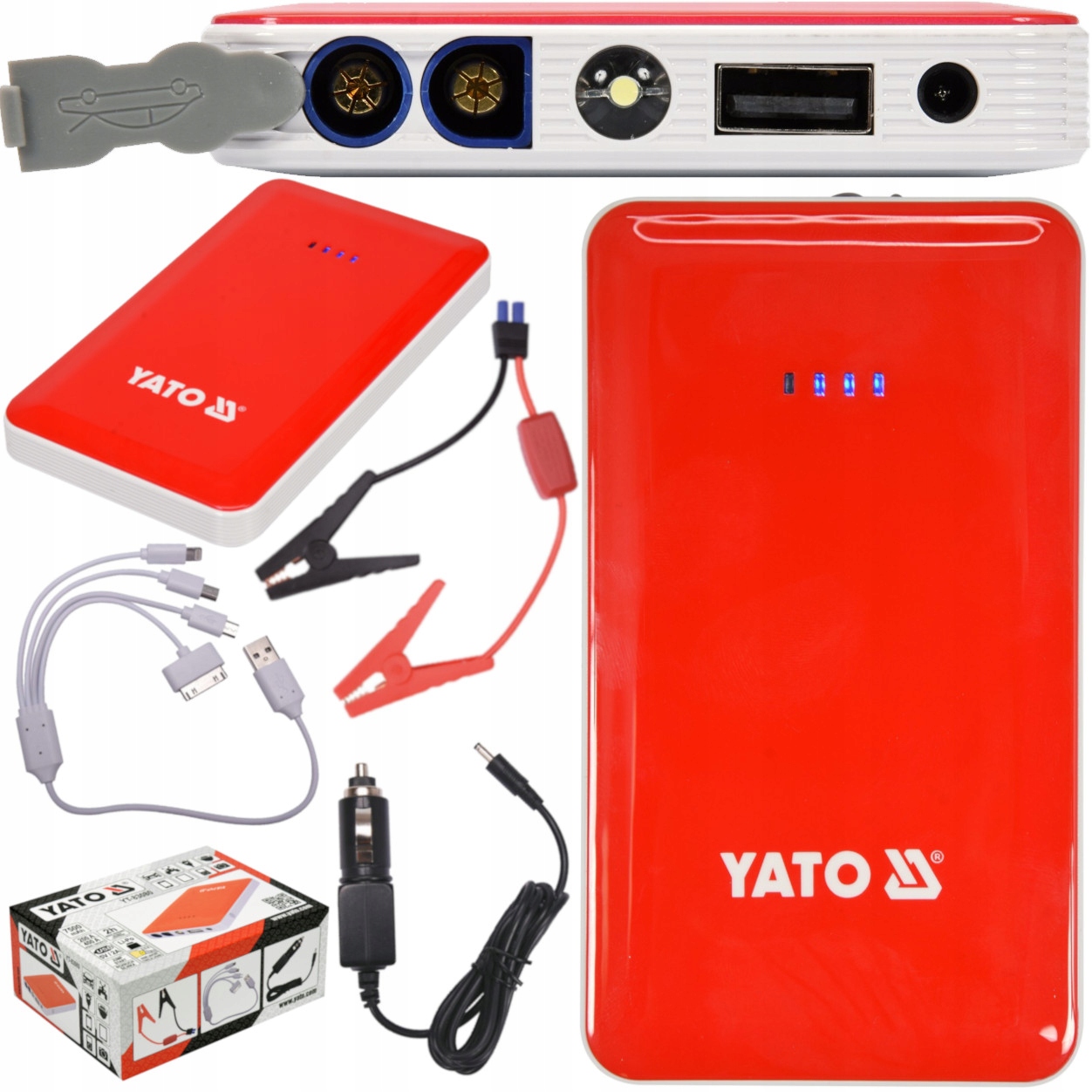 YATO JUMP STARTER BOOSTER POWERBANK 7500mAh