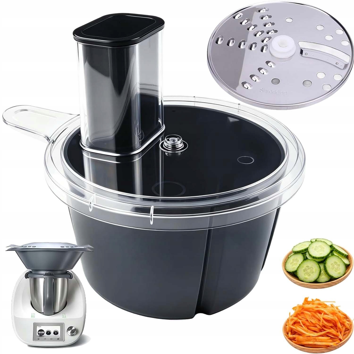 Kráječ, Struhadlo Na Zeleniny Pro Thermomix TM5 TM6, Nádoby Na Krájení