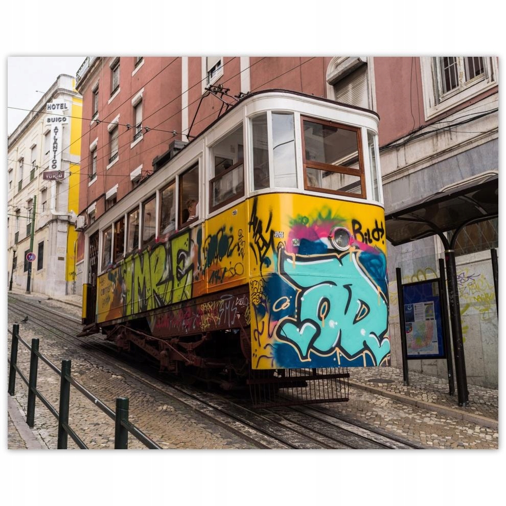 

Plakat 50x40 Lizboński tramwaj
