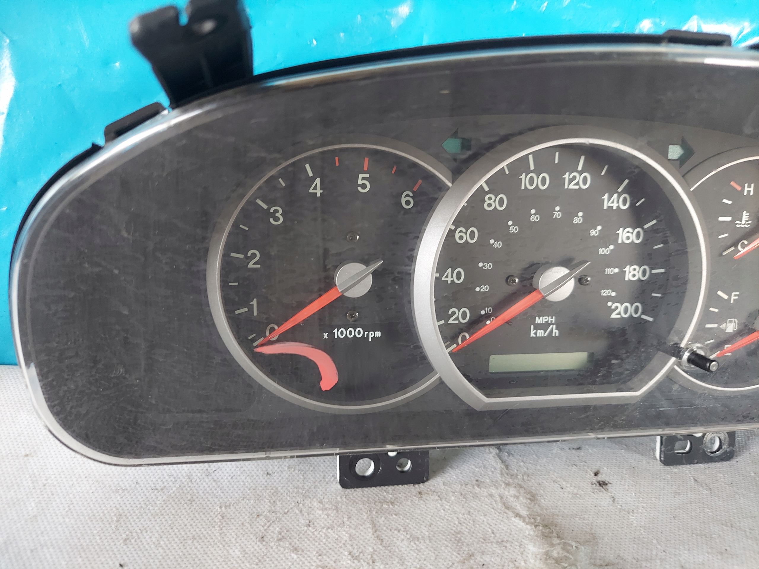dials clock KIA CARNIVAL II 2.9 CRDI 20030527