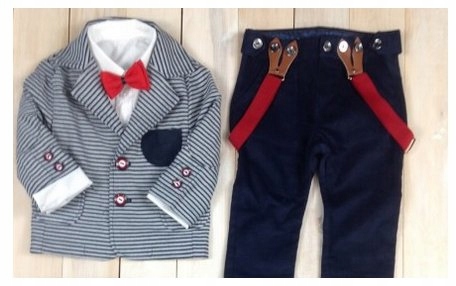 GARNITUR CASUAL KOMPLET CHRZEST OKAZJE r.62 A31 Rozmiar 62