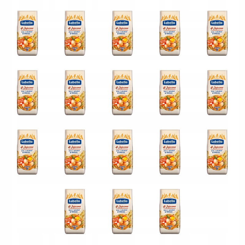 Lubella 4-vaječná Těstoviny fusilli 250 g X18