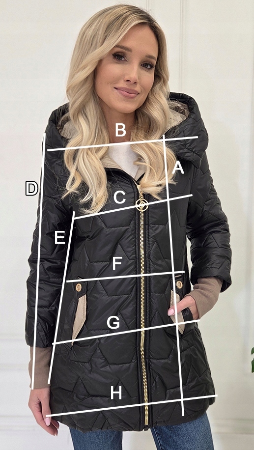 LEKKA PIKOWANA PRZEJŚCIOWA WIOSENNA KURTKA DAMSKA Z KAPTUREM S Wypełnienie syntetyczne