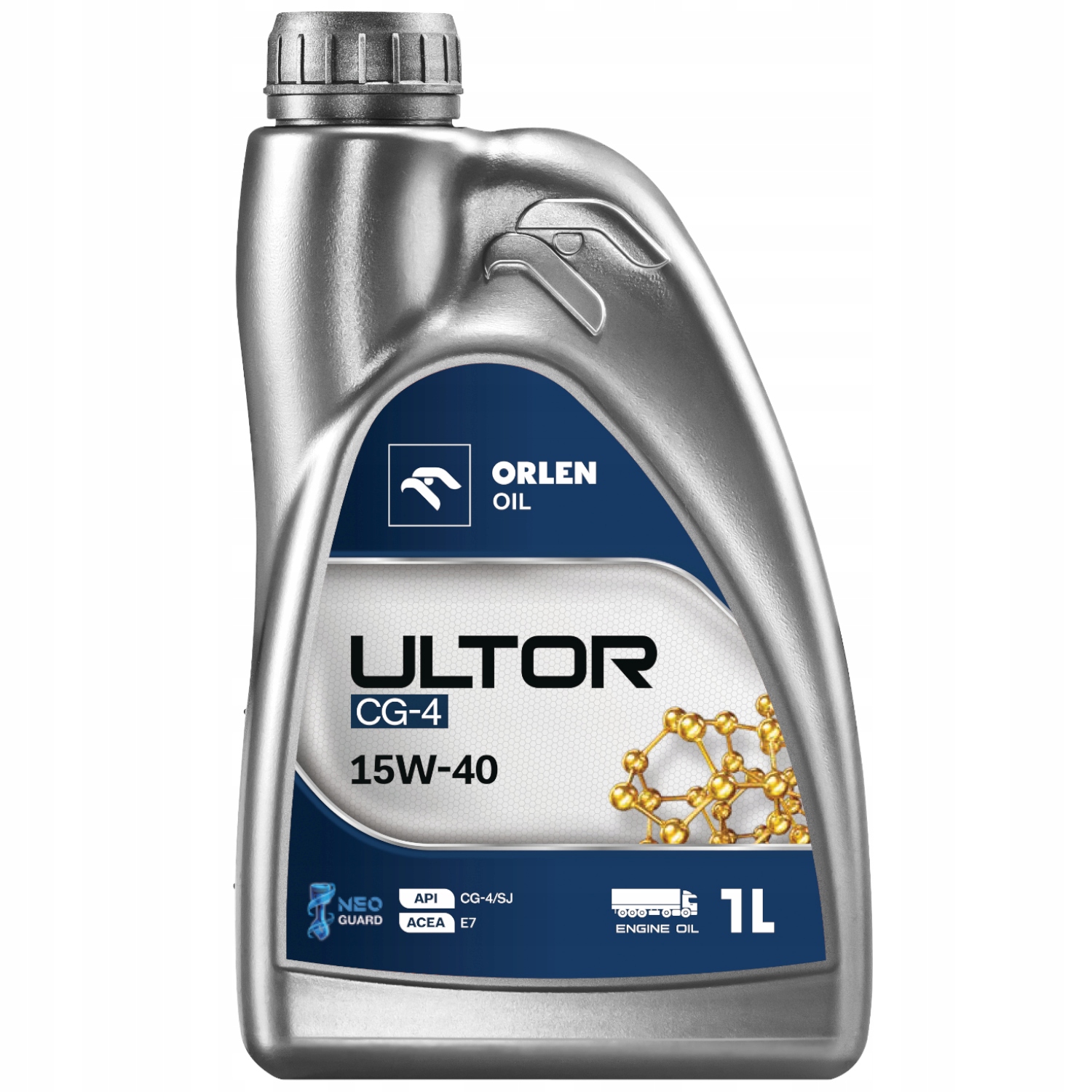 Olej Silnikowy do Samochodów Ciężarowych Orlen Oil Ultor CG-4 15W-40 1L