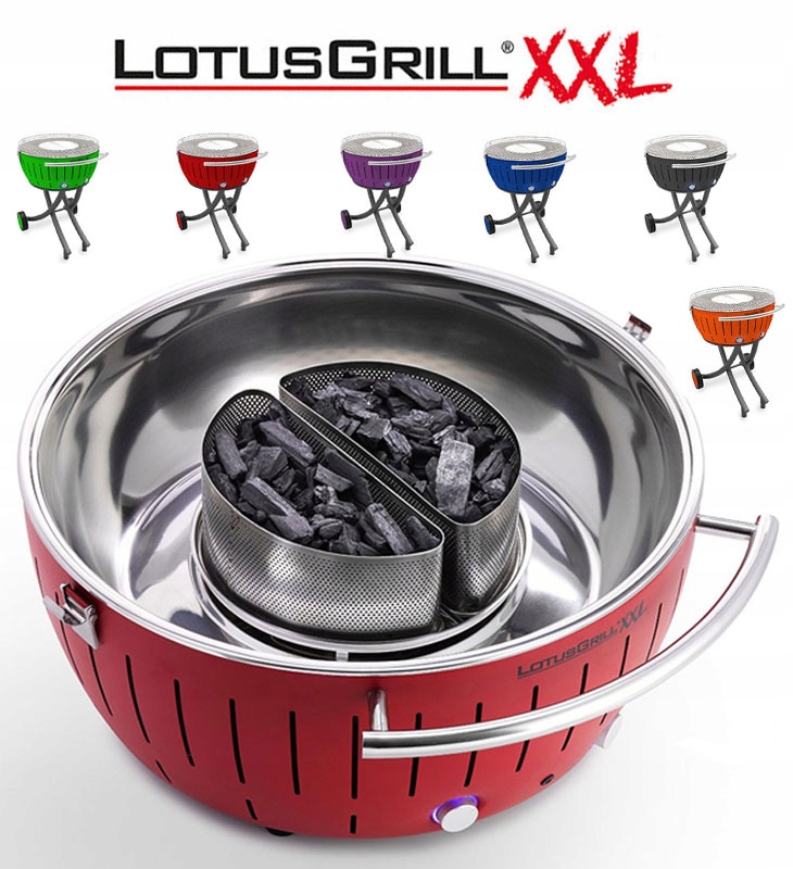 GRILL LOTUSGRILL XXL BEZDYMNY Waga 26.9 kg