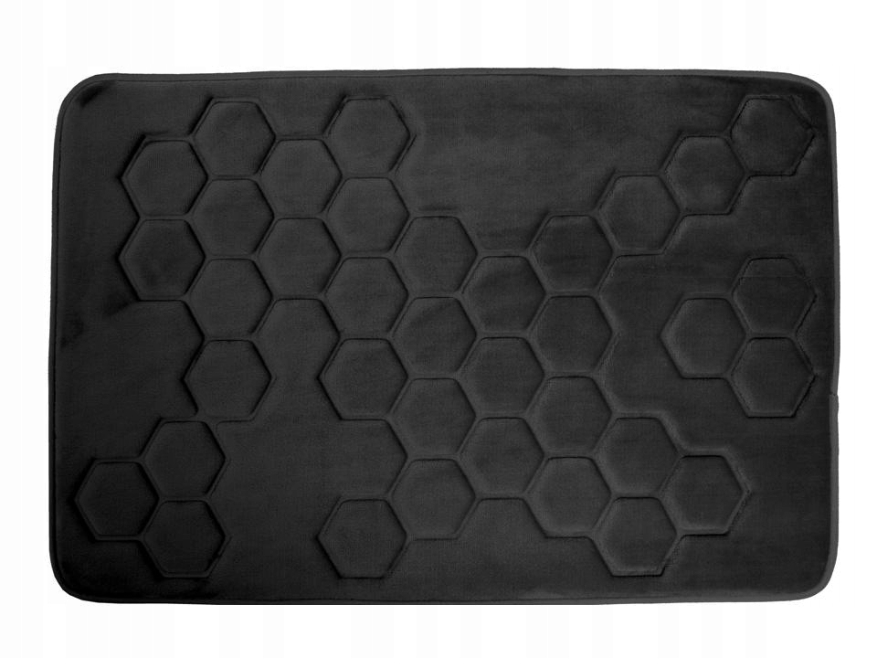 

Dywanik łazienkowy 60x90cm czarny Honey gruby mięk