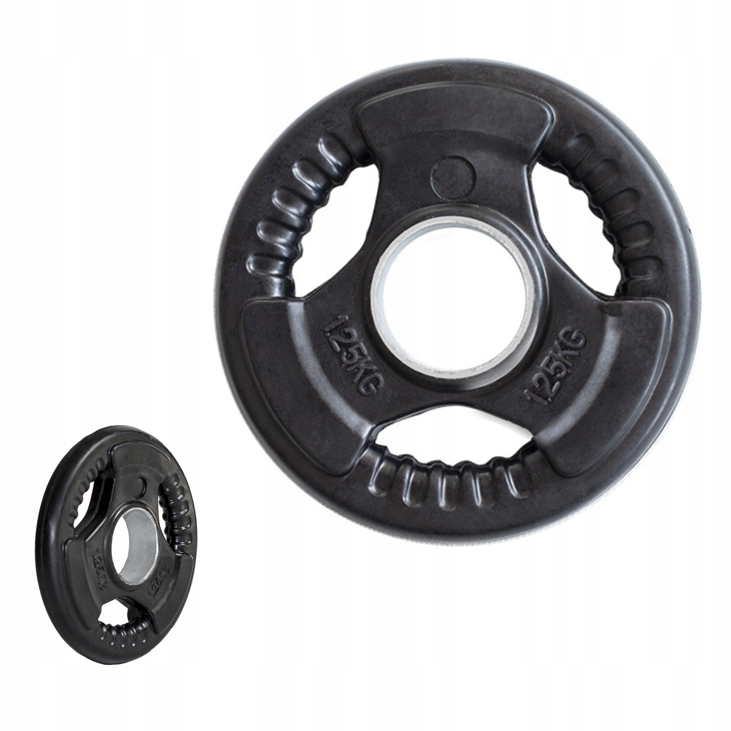 Talerz Hms 1.25kg Olimpijski Gumowany Obciążenie Do Gryfu 51mm
