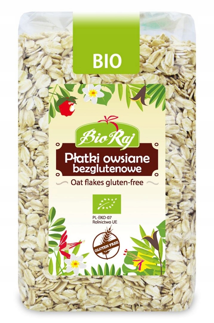 Bio Raj Ovesné vločky bezlepkové Bio 350 g