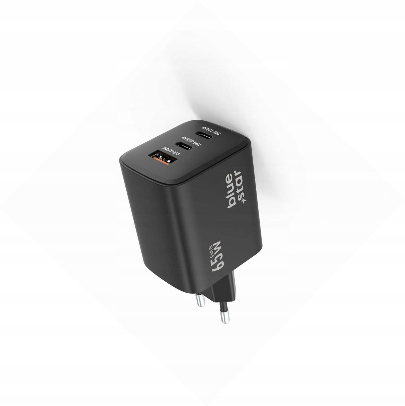 Szybka ładowarka Gan 65W sama kostka 3 wejścia do Realme Gt Master