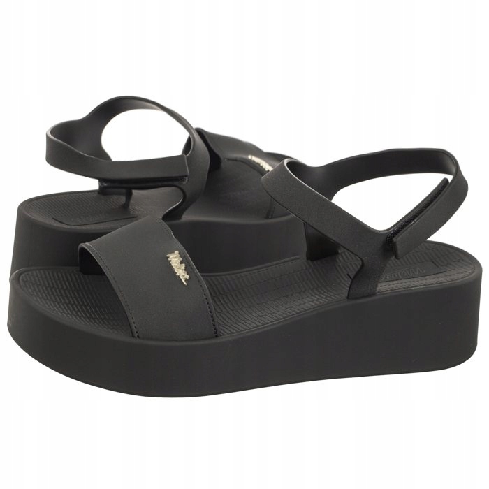 Dámské sandály na platformě Melissa Sun Laguna Platform černé