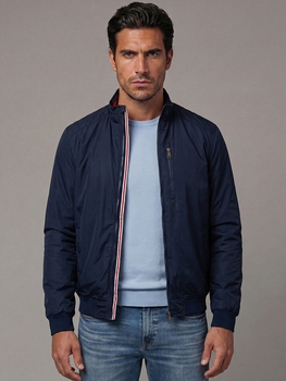 Pánská tmavě modrá přechodová bunda Tore Denley_2XL