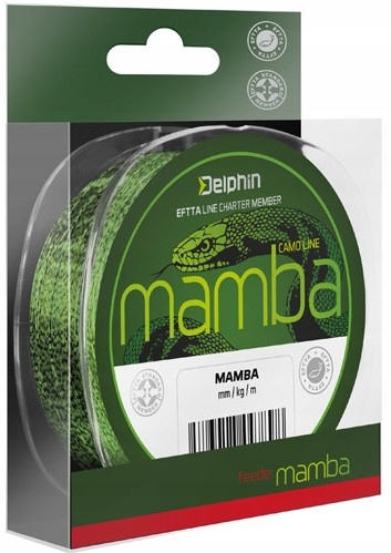 

Żyłka Delphin Mamba Feeder 0,23mm 300m