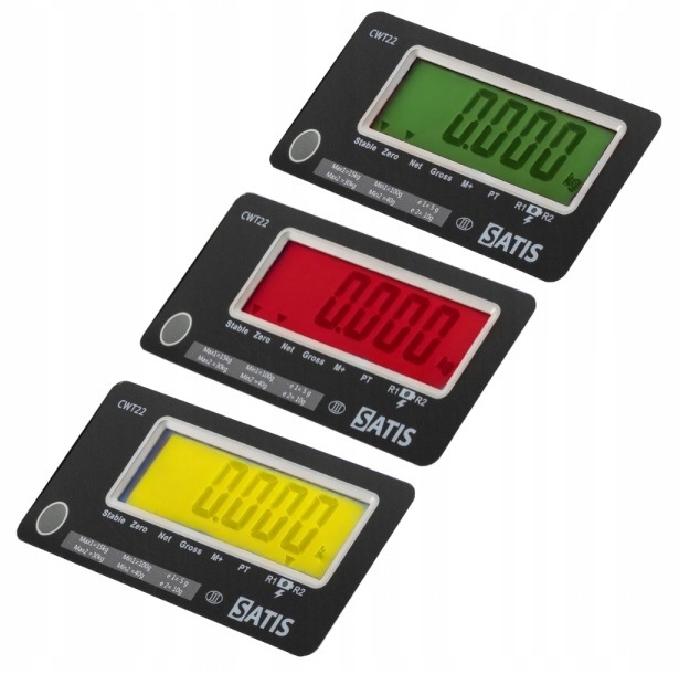 Waga Sklepowa Licząca Sztuki 1,5/3kg 0,5/1g LCD 22x31 cm SATIS CWT22 153M26