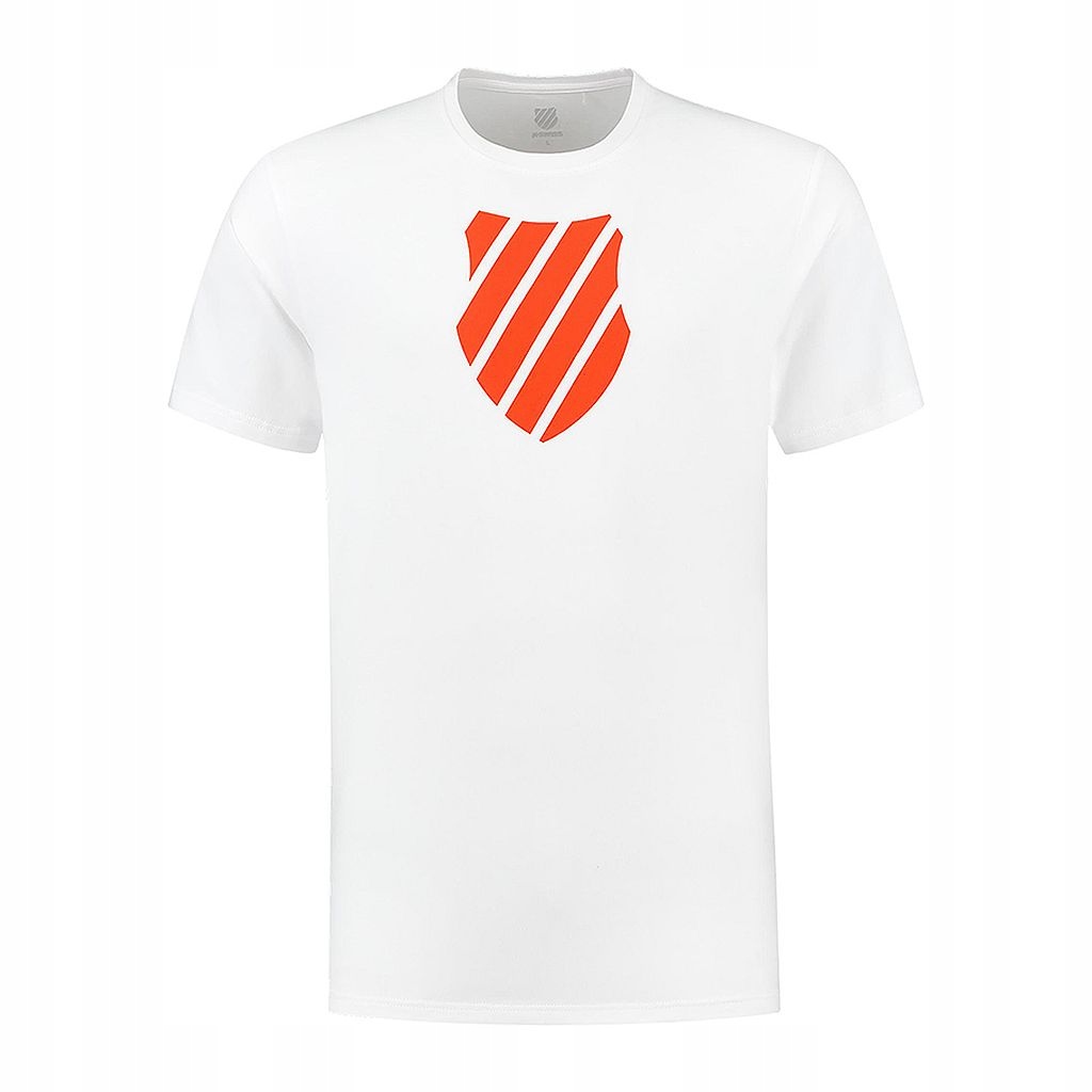 Koszulka męska K-swiss Hypercourt Logo Tee 2 Biała M