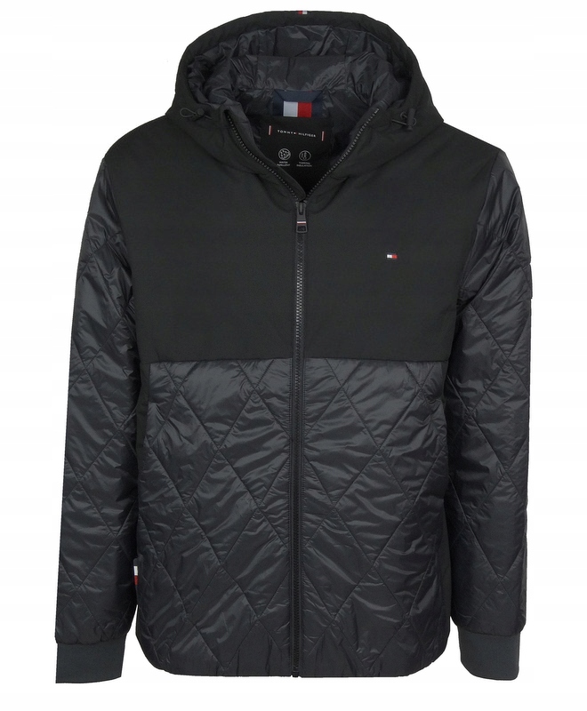 Tommy Hilfiger pánská přechodová bunda, černá, XL