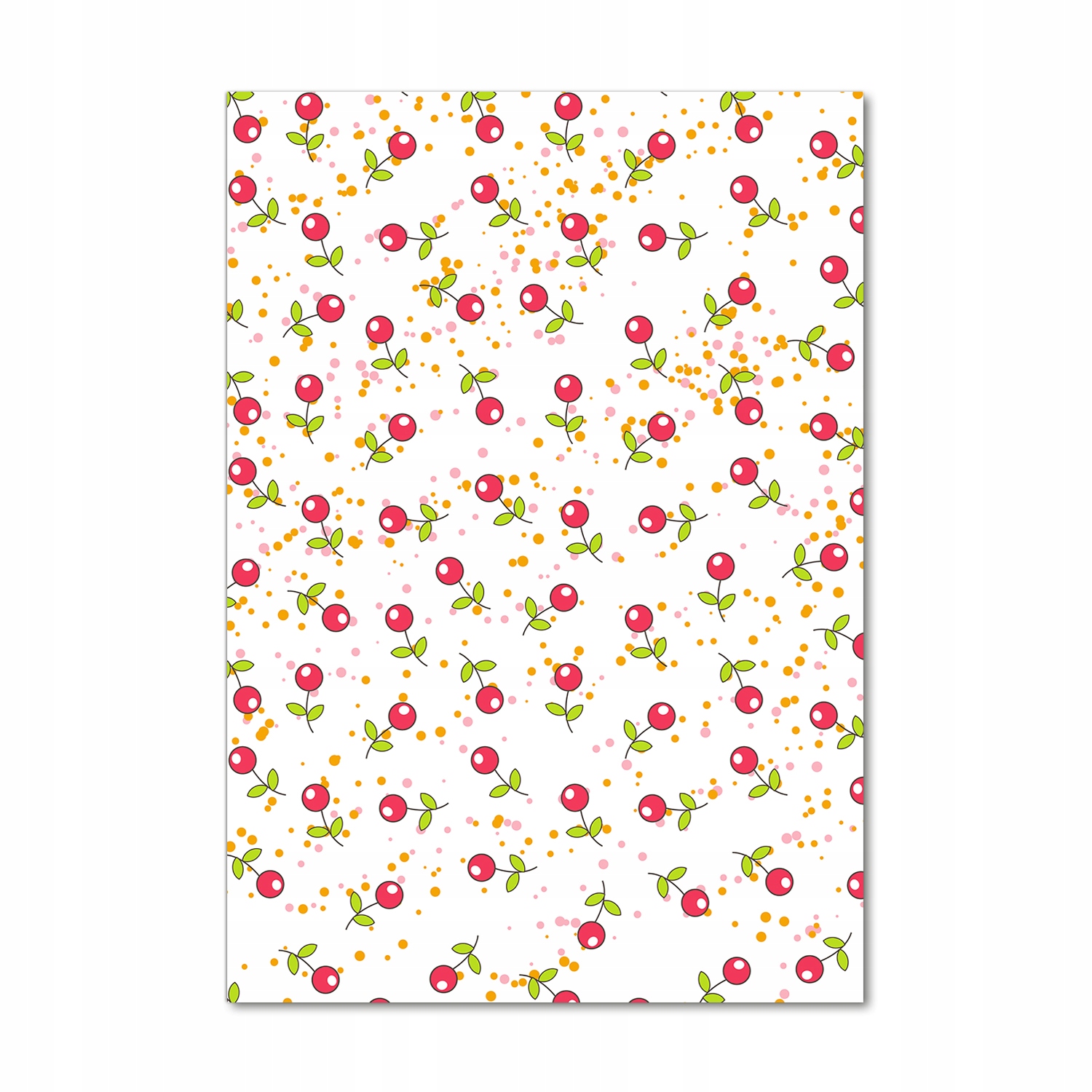 

Nowoczesny szklany obraz ze zdjęcia Wiśnie 70x100