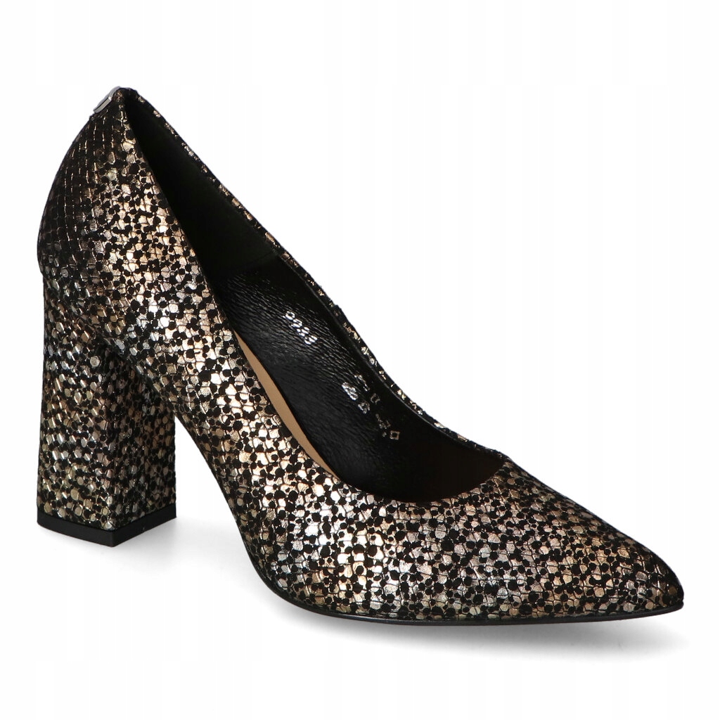 Boty Sala 9933/1402 Zlaté/Černé lico 39