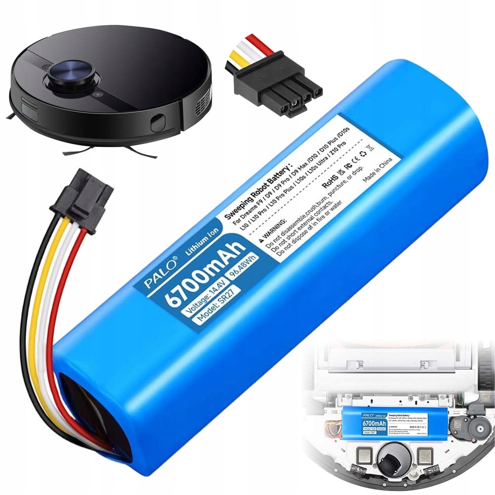 Bateria Akumulator Do Xiaomi Mijia Robot S4/S5/S6/S7/Q7/D10/D10 PLUS/D10S