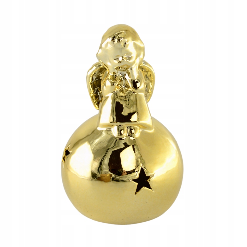 Świeczka Led czerwona z Mikołajem