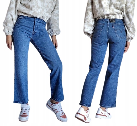 rovné Levi's Ribcage Straight Ankle W27 L29 Premium