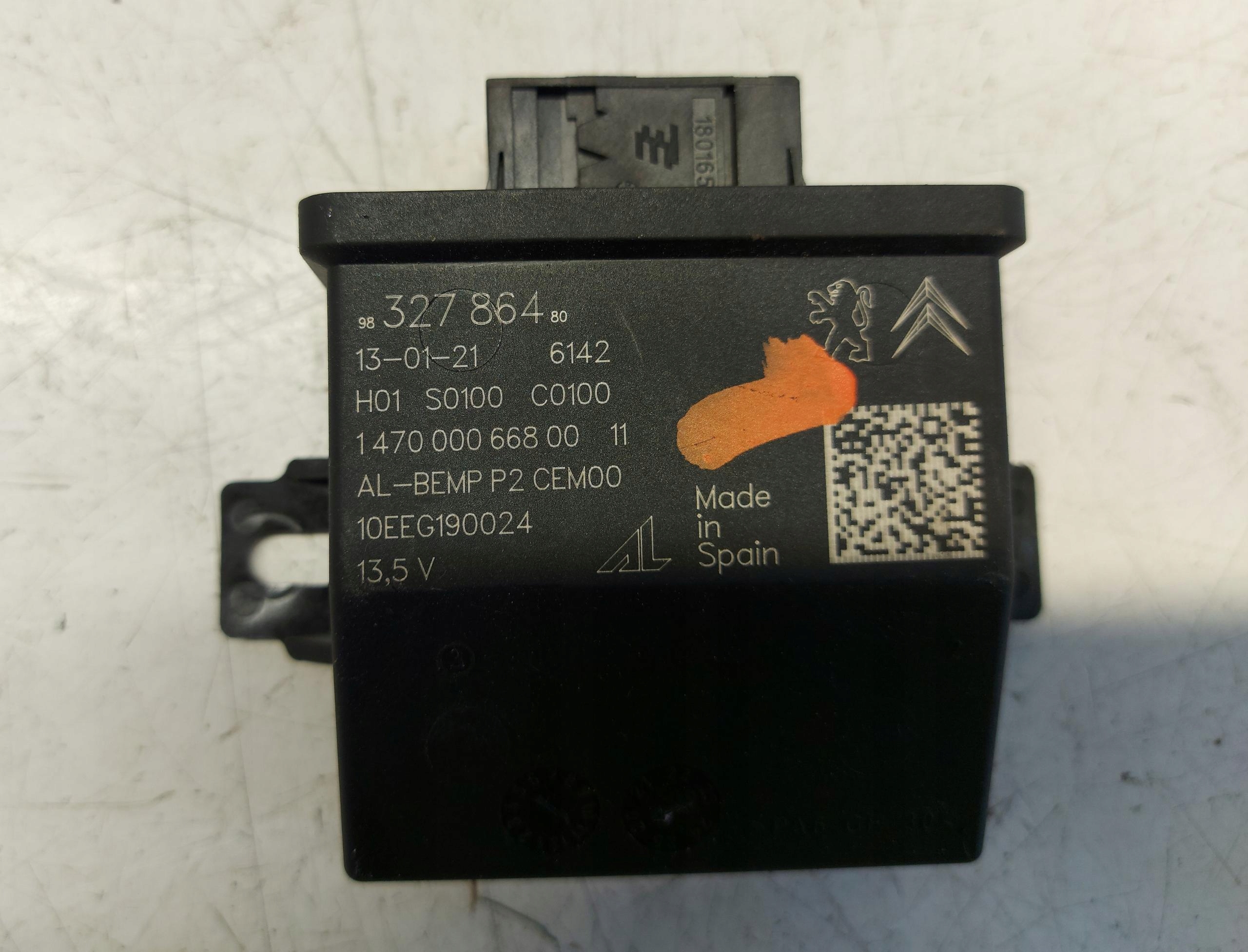 PEUGEOT 2008 II module control unit CEM 9832786480