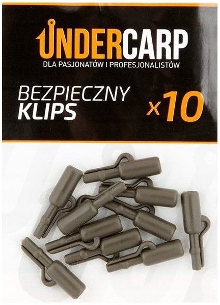 Bezpieczne Klipsy Undercarp Zielone