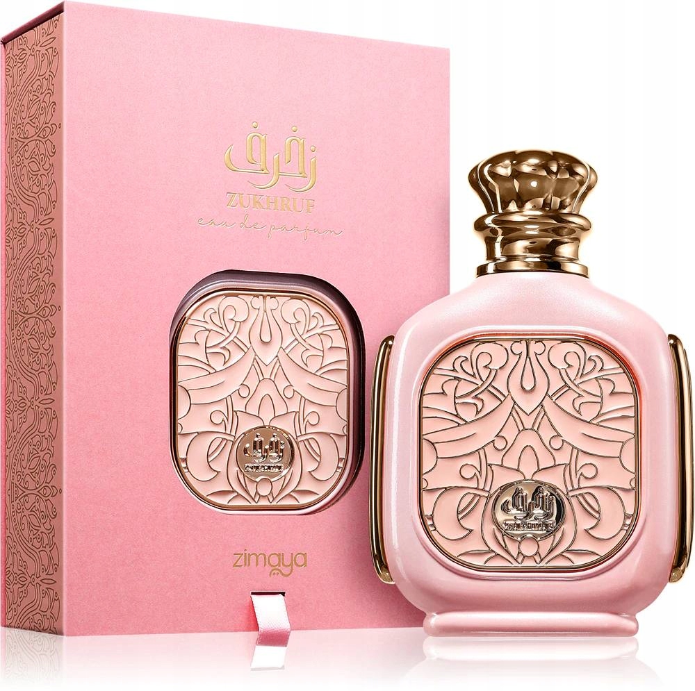 Oryginalne Perfumy Dubajskie Zimaya Zukhruf Pink 100ml Women+GRATIS!