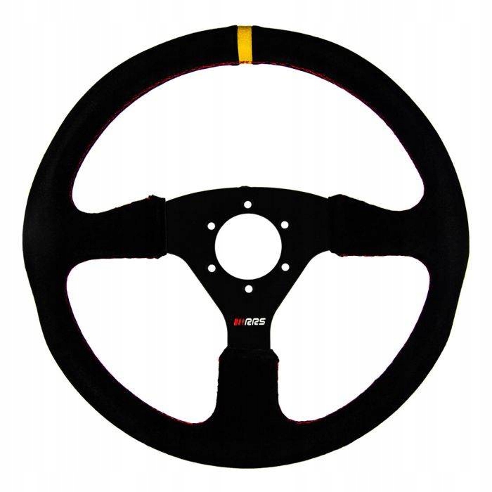 Rallyový semišový volant Rrs Veloce Evo 350 mm