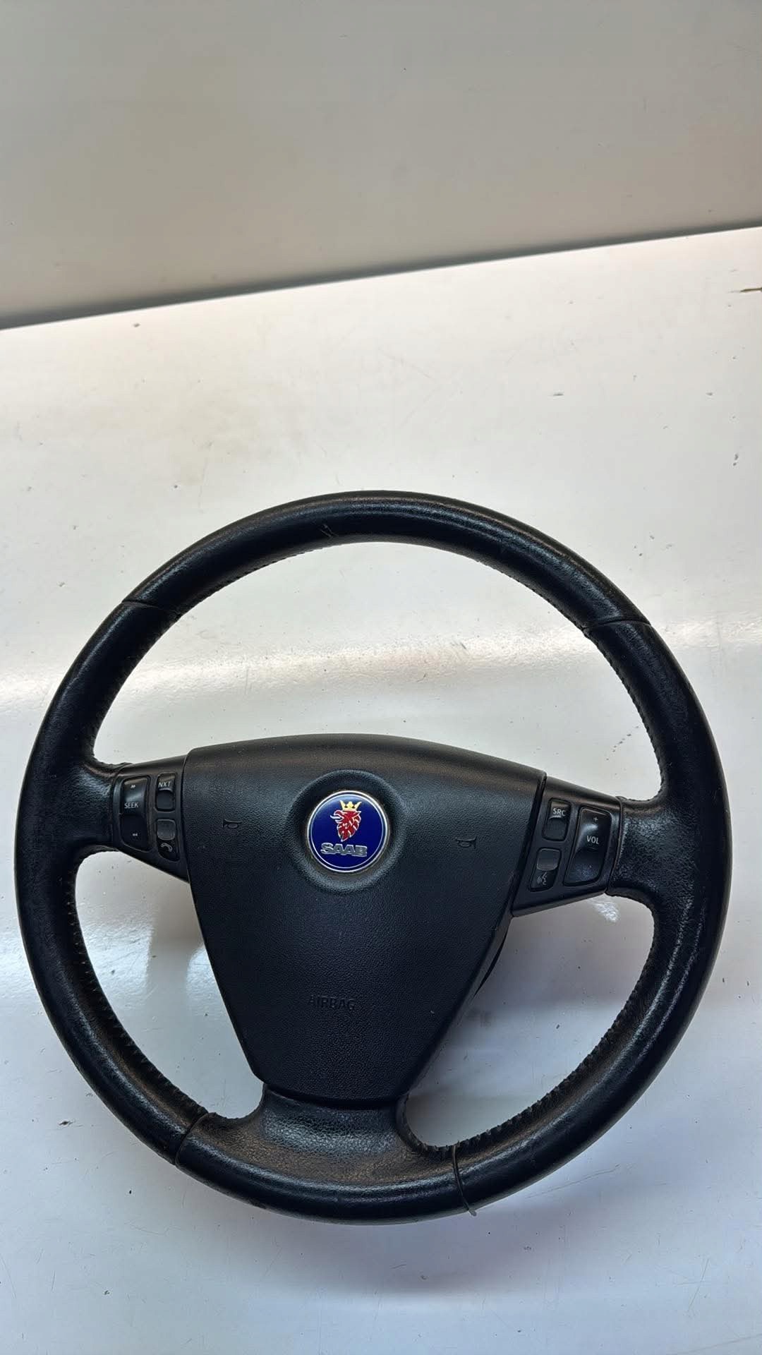 lenkrad SAAB 93 9-3 II 2002-2006 vor facelift z airbag multifunkcja